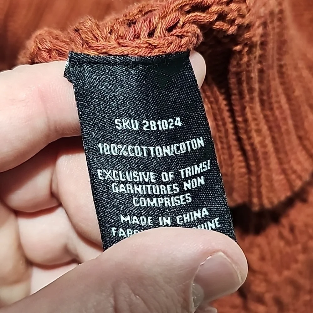 Le Chateau xxs brown knitted sweater - Picture 6 of 6